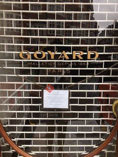 goyard customer service london email|goyard london xgl.